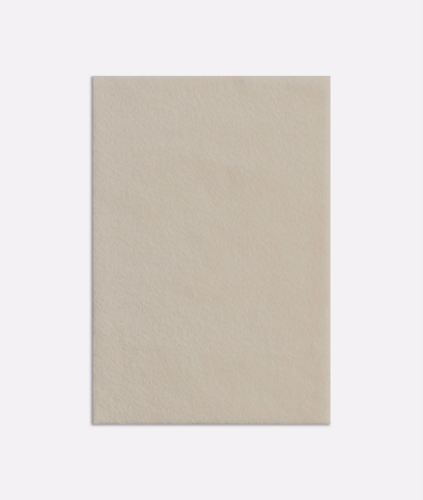 Pale sandy beige fabric swatch with a soft, subtly brushed plain surface
