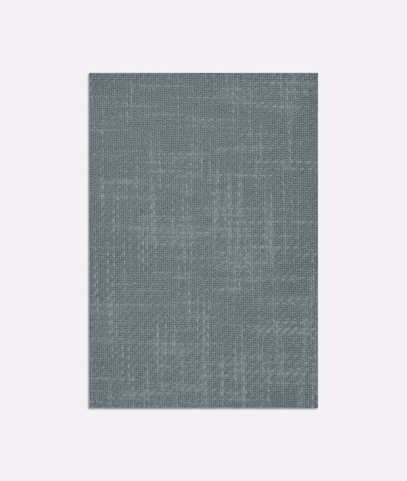 Cool blue-grey Arbus Cielo textile with fine crosshatched woven texture