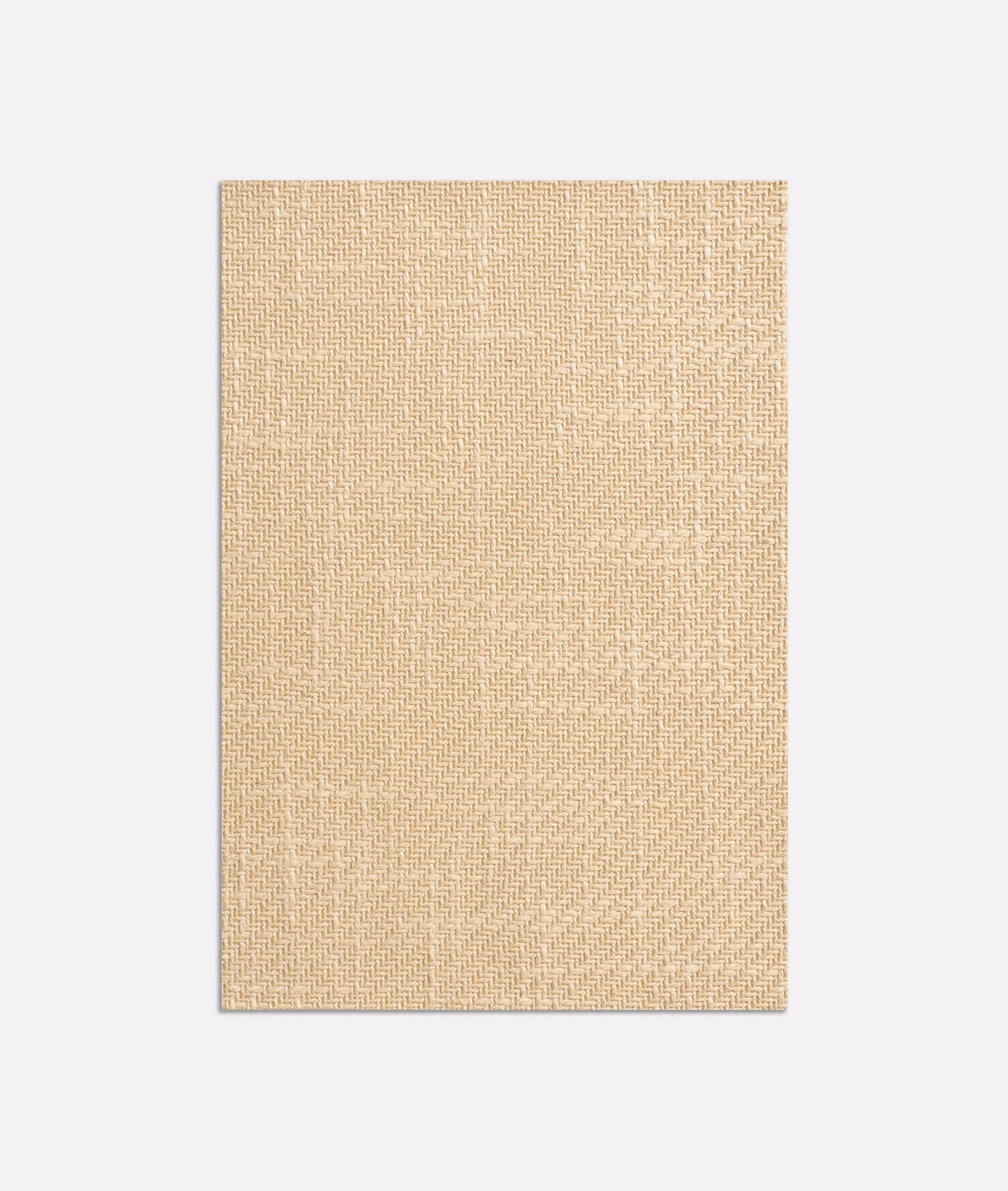 Pale straw-beige curtain fabric with a fine, softly irregular woven texture