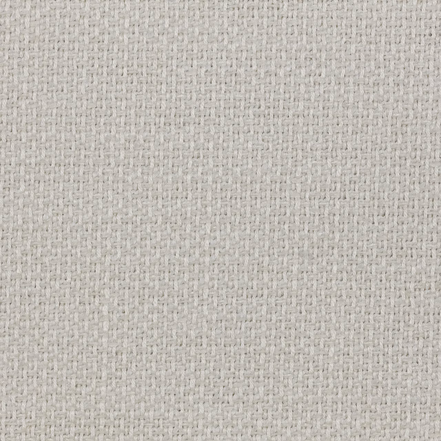 Pale ivory-grey Bogardine weave with tiny flecks and softly irregular texture