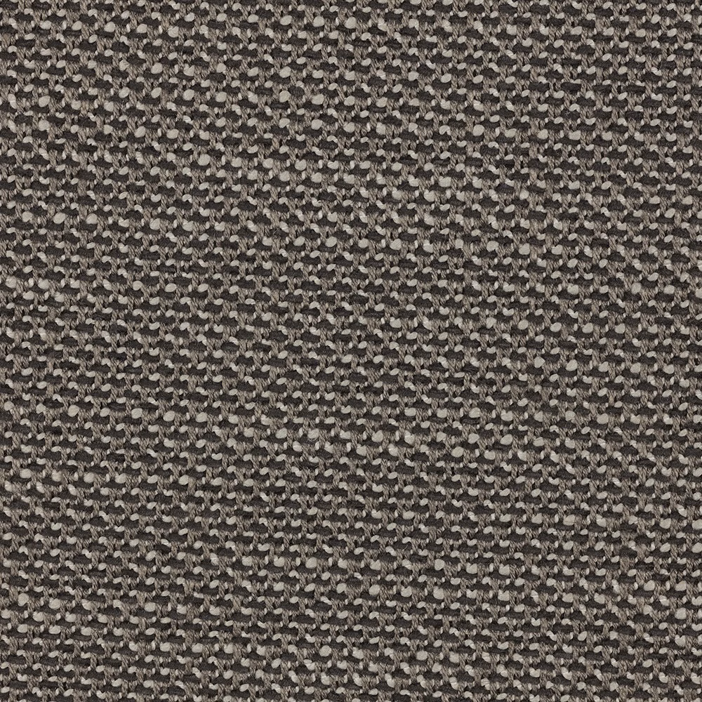 Dense mottled taupe weave with brown and grey nubby flecks