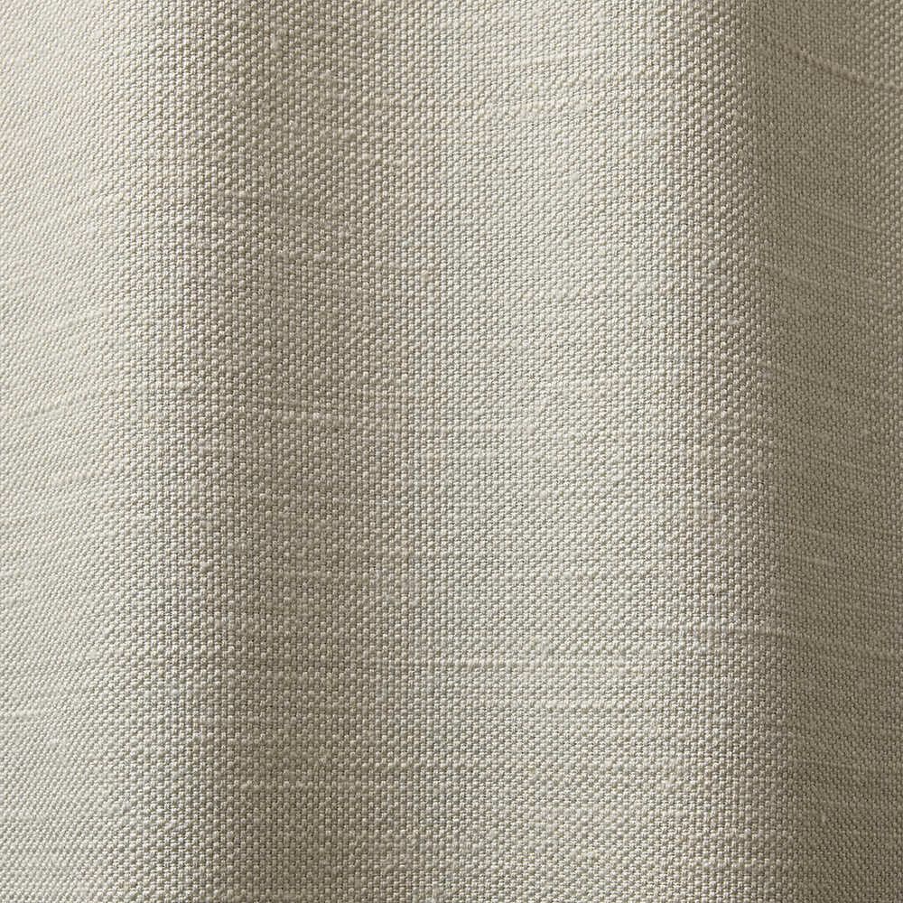 Warm milky ivory fabric with a fine, softly variegated woven texture
