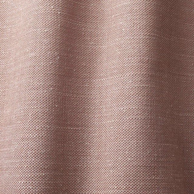 Dusty rose woven cloth with softly pebbled texture and tonal vertical shading
