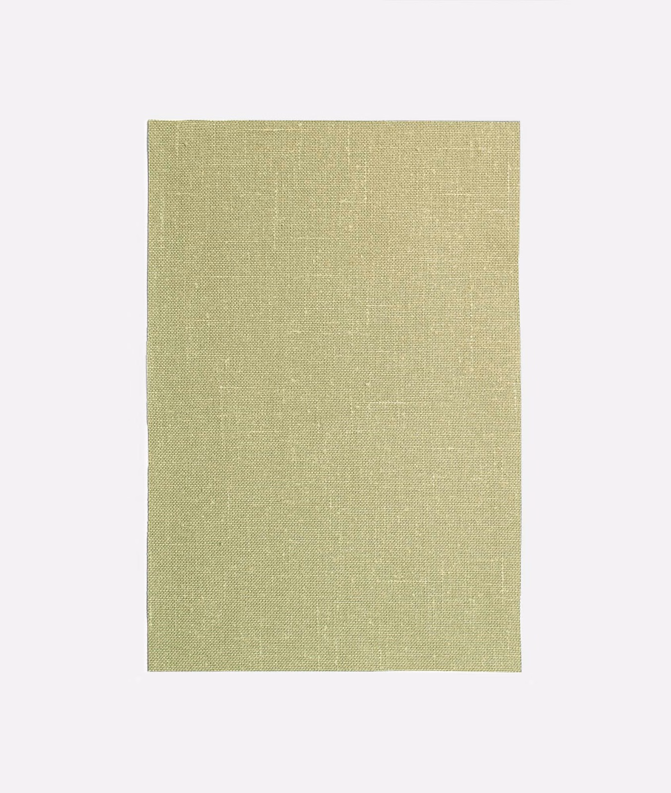 Pale absinthe-green curtain fabric with a fine, subtly textured woven surface
