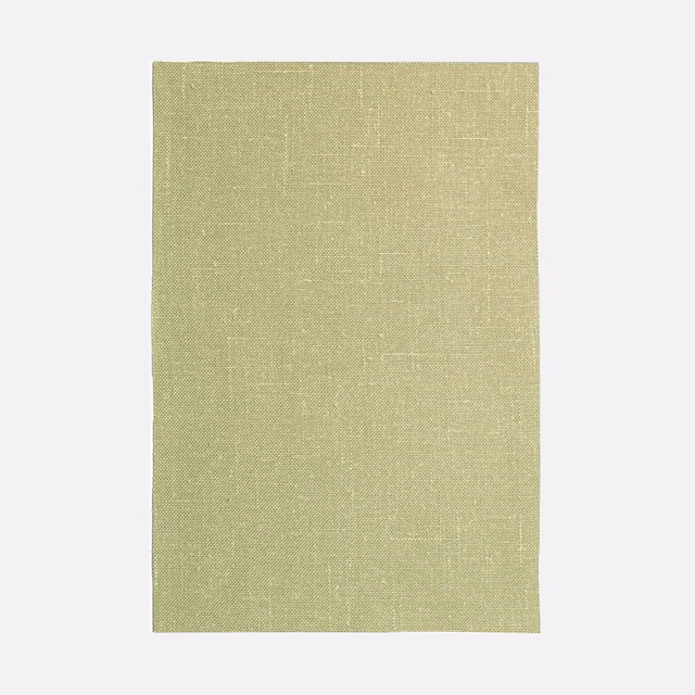 Pale absinthe-green curtain fabric with a fine, subtly textured woven surface