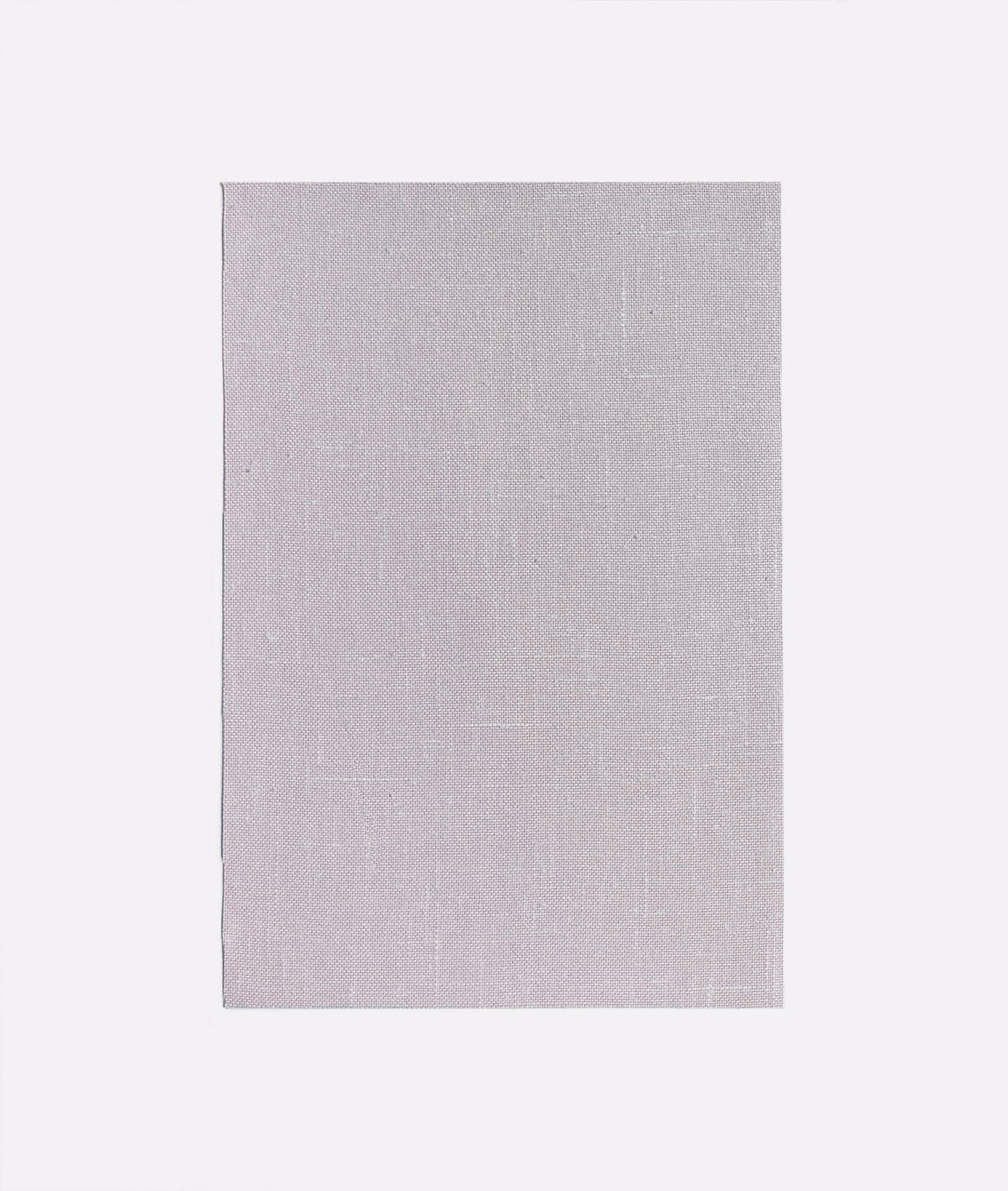 Pale lilac woven fabric with a fine, subtly crosshatched surface