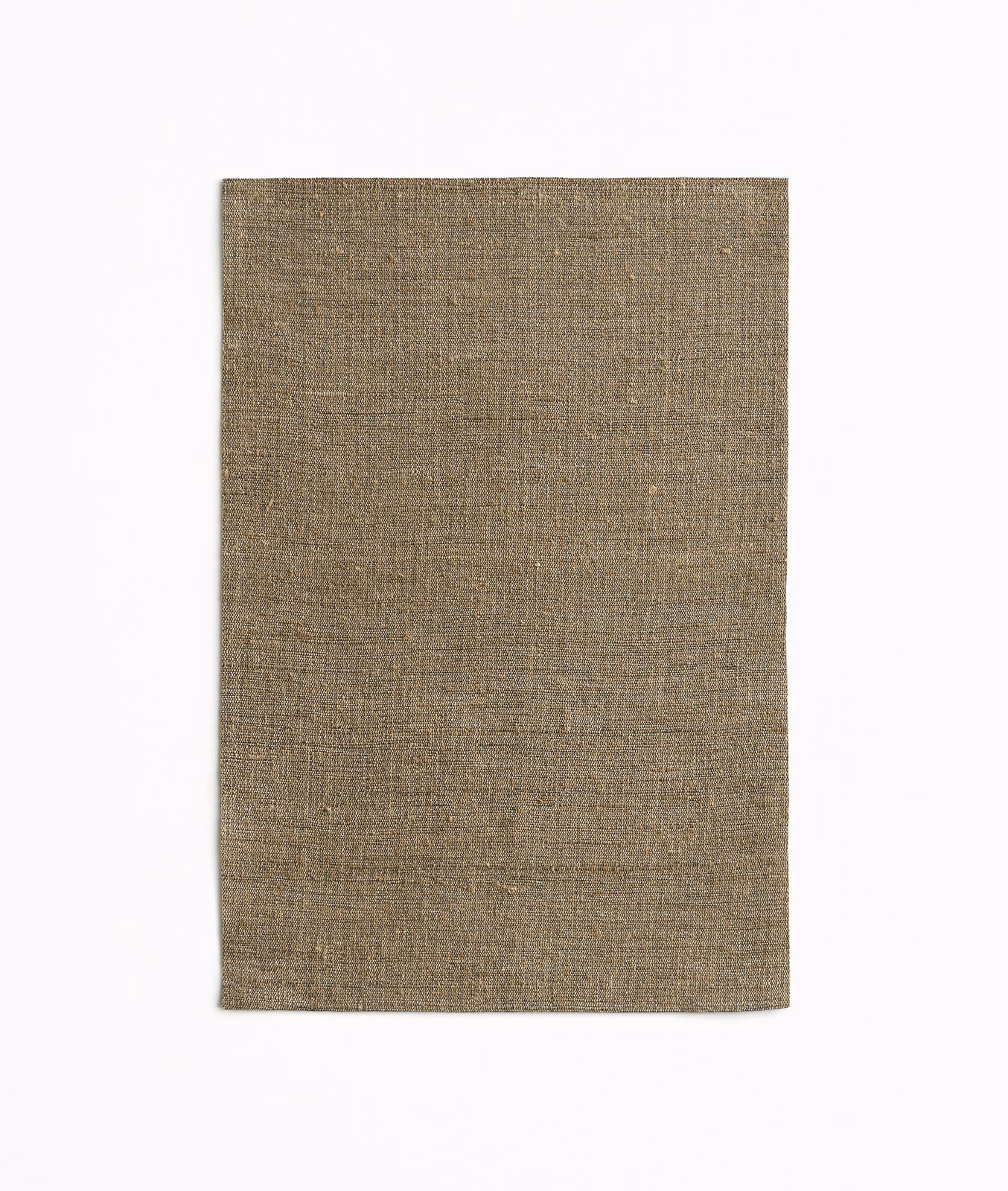 Warm bronze-brown woven fabric swatch with a fine, subtly irregular texture