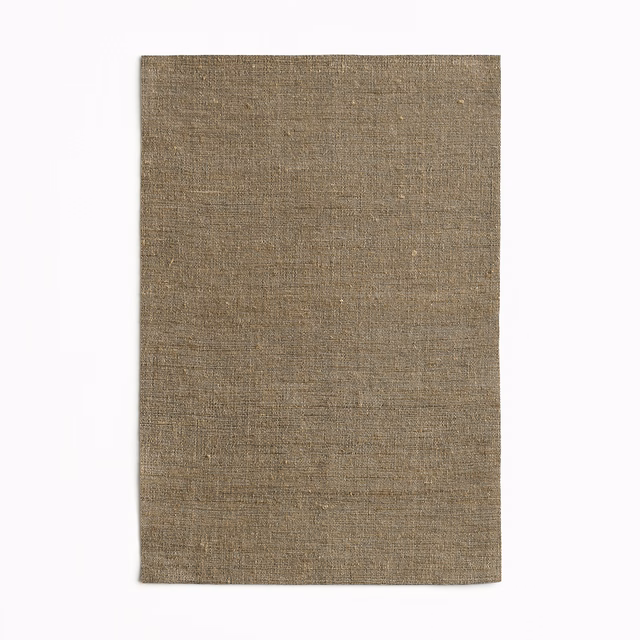 Warm bronze-brown woven fabric swatch with a fine, subtly irregular texture