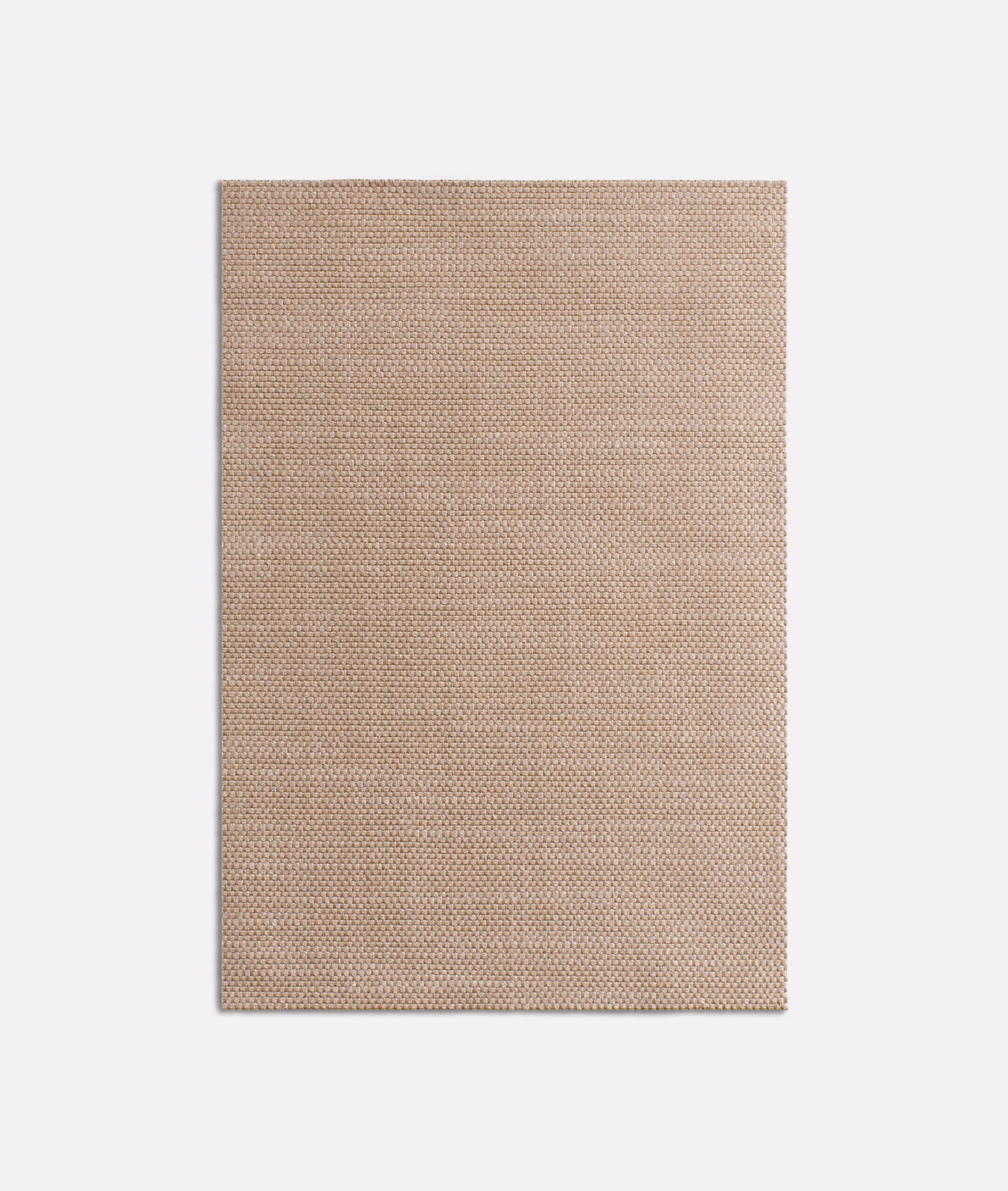 Muted blush-taupe pink fabric swatch with a fine, even plain weave