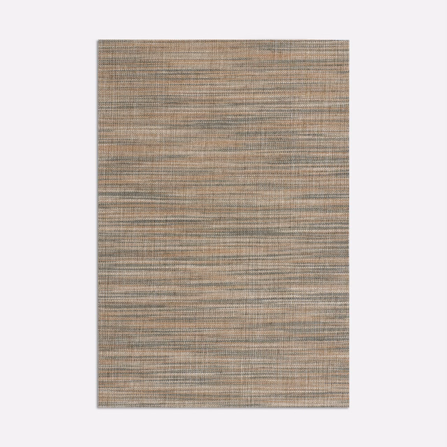 Muted taupe-grey textile with fine horizontal striations and a softly irregular weave