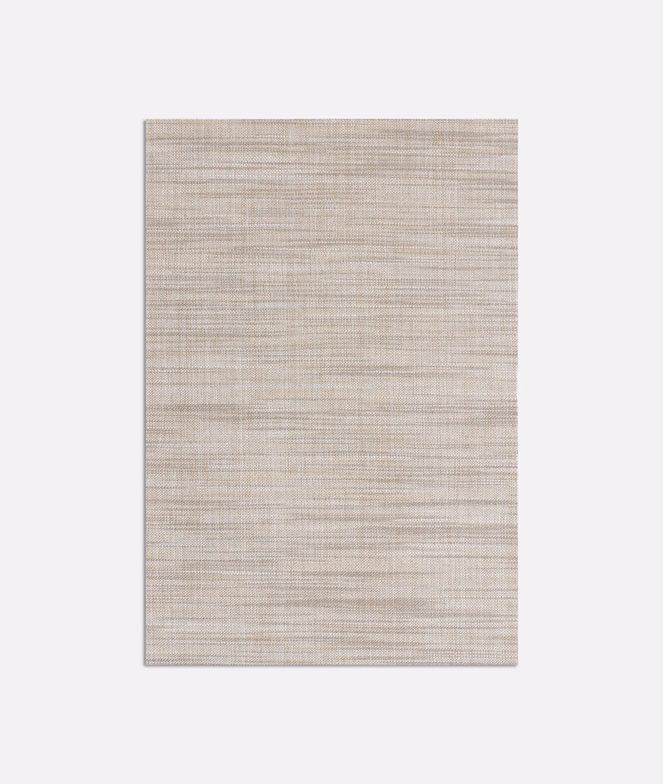 Pale greige Dedar curtain fabric with fine horizontal woven striations