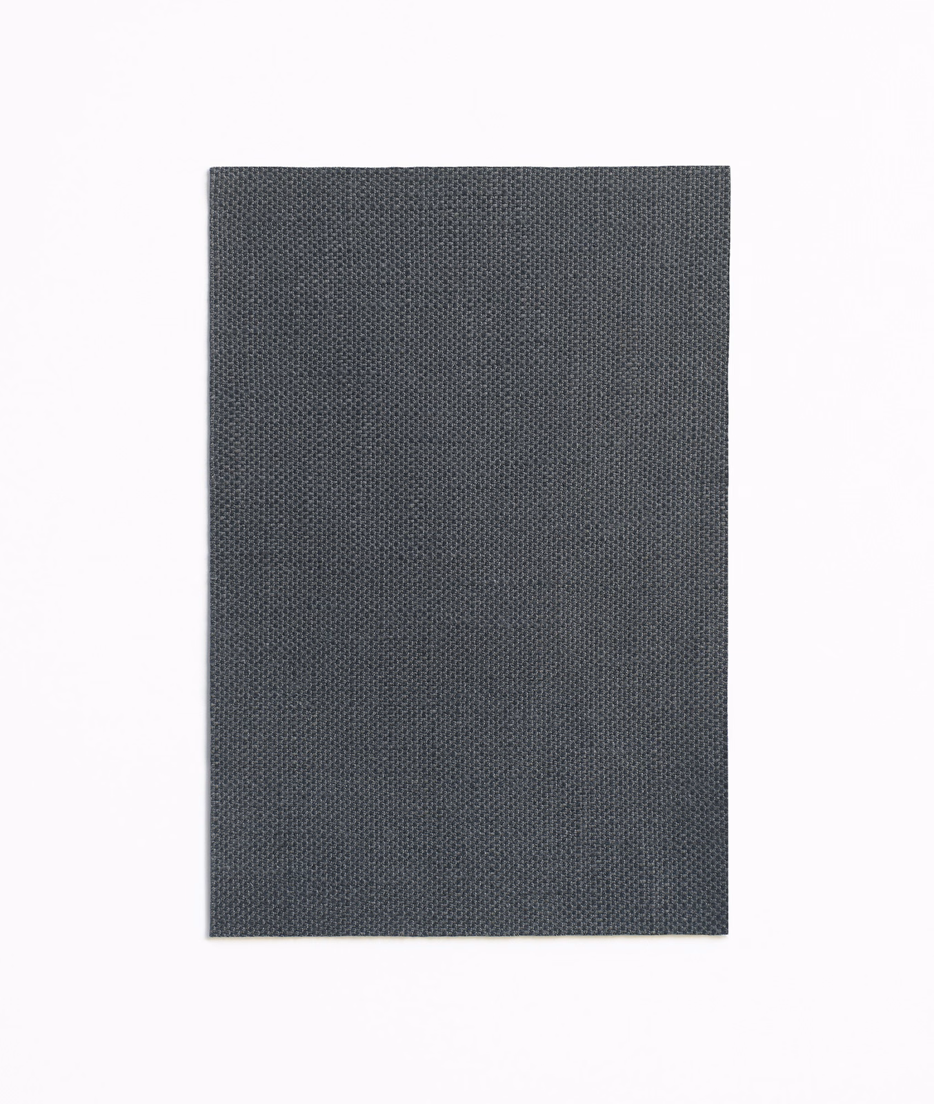 Dark slate-grey Flair Ardesia fabric with a fine, tightly woven micro-texture