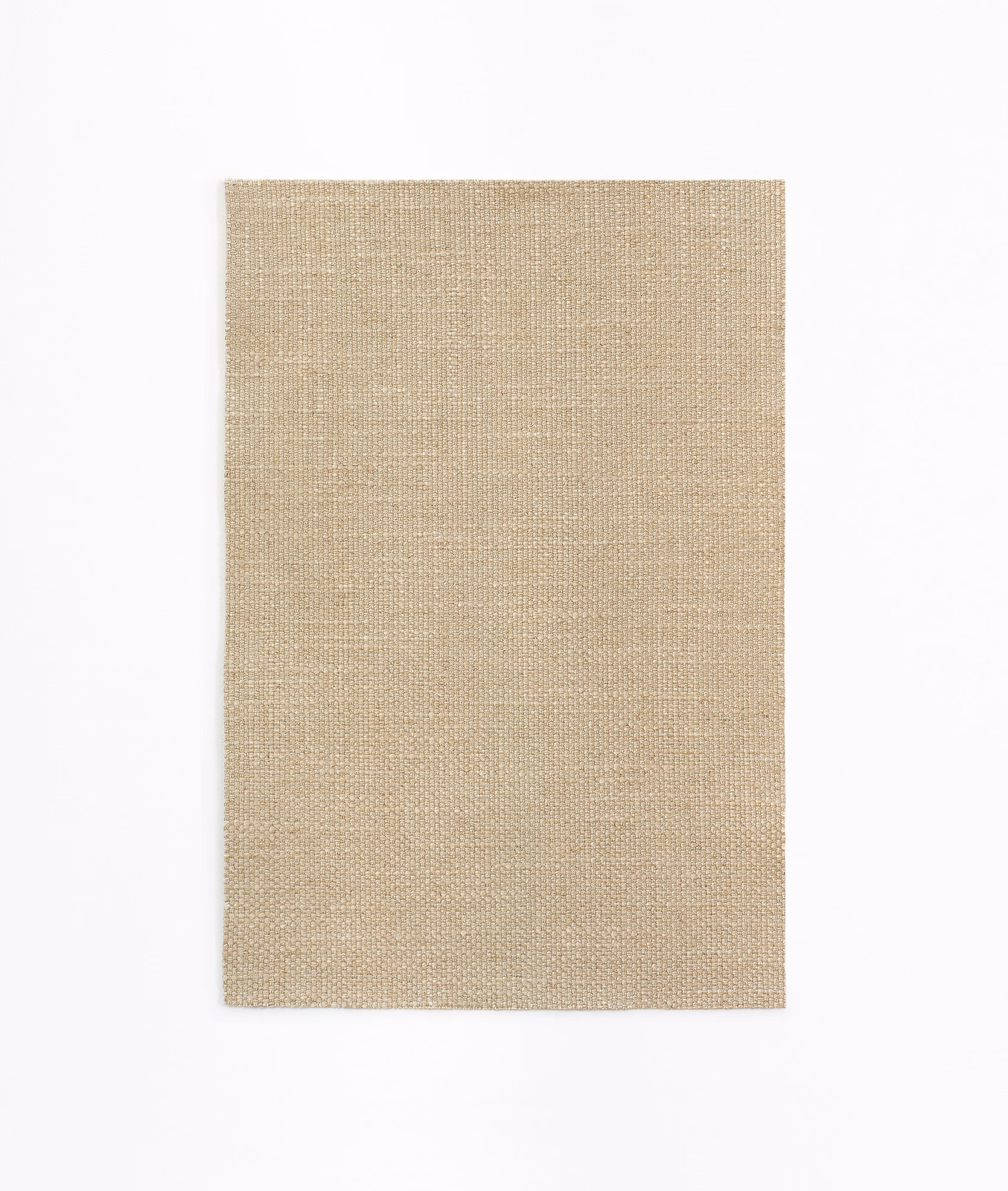 Warm sandy-beige Flair Duna swatch showing a fine, even woven texture