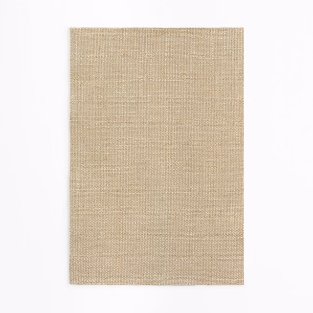 Warm sandy-beige Flair Duna swatch showing a fine, even woven texture
