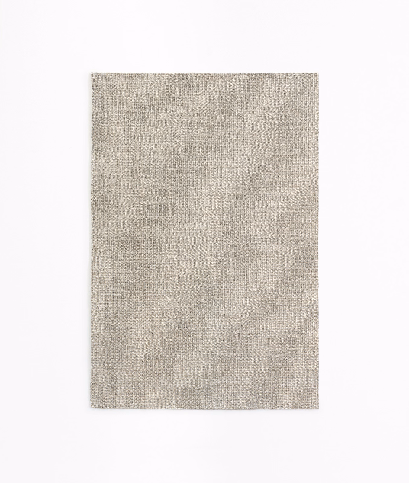 Pale greige Flair Nacre swatch showing a fine, even woven texture