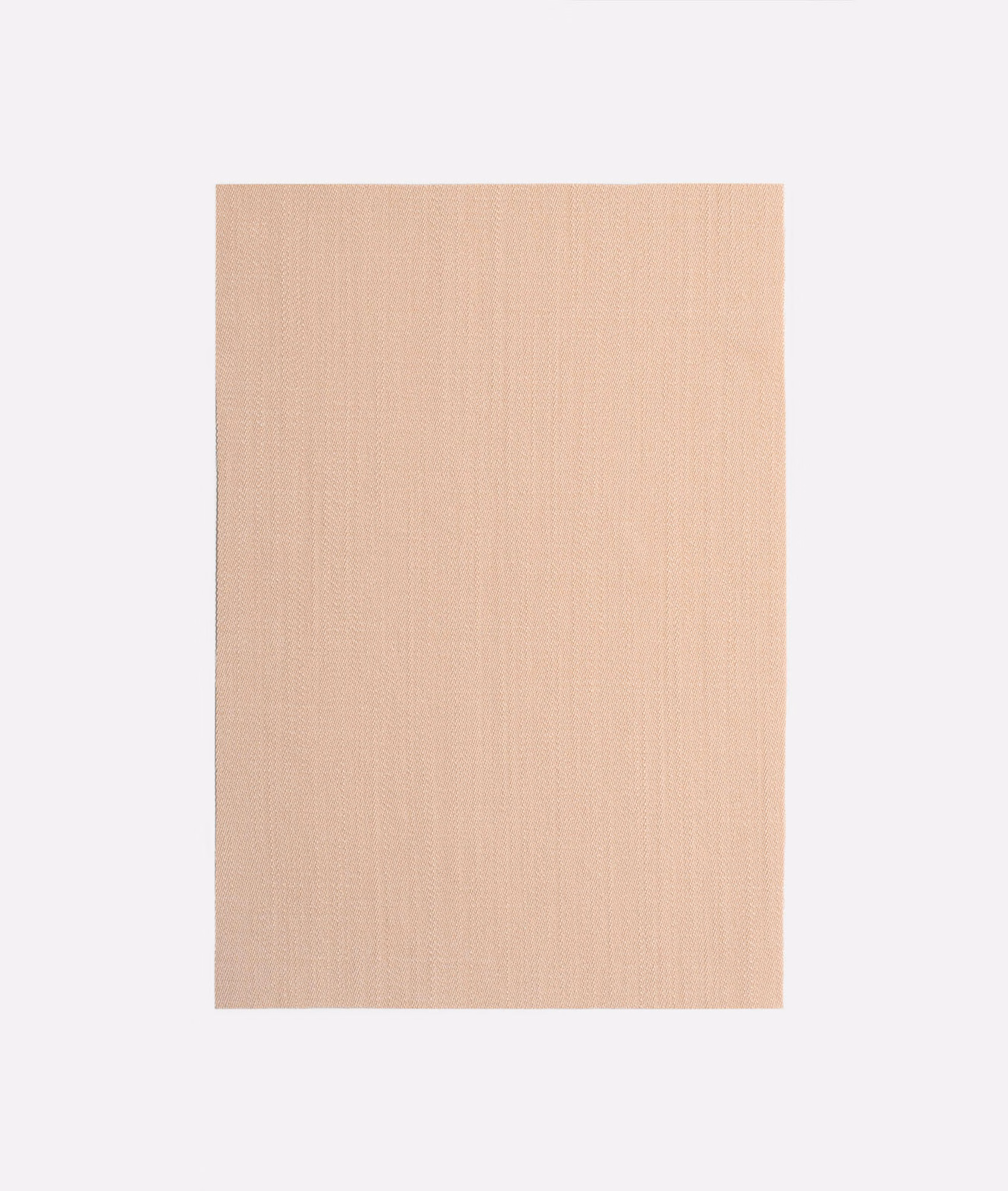 Soft cipria pink curtain fabric with a fine, subtly linear woven texture