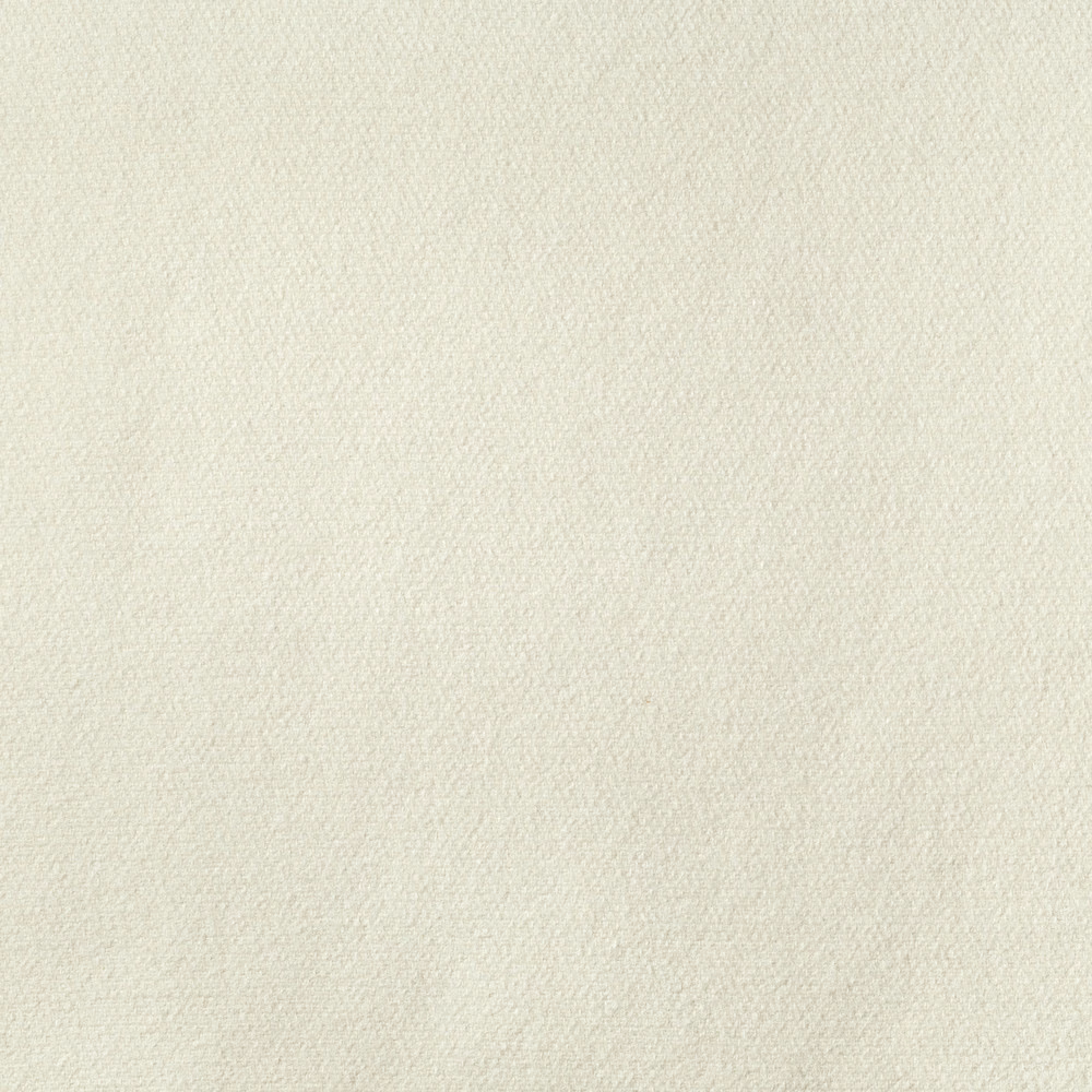 Close-up of pale ivory-beige fabric with a fine, subtly textured woven surface