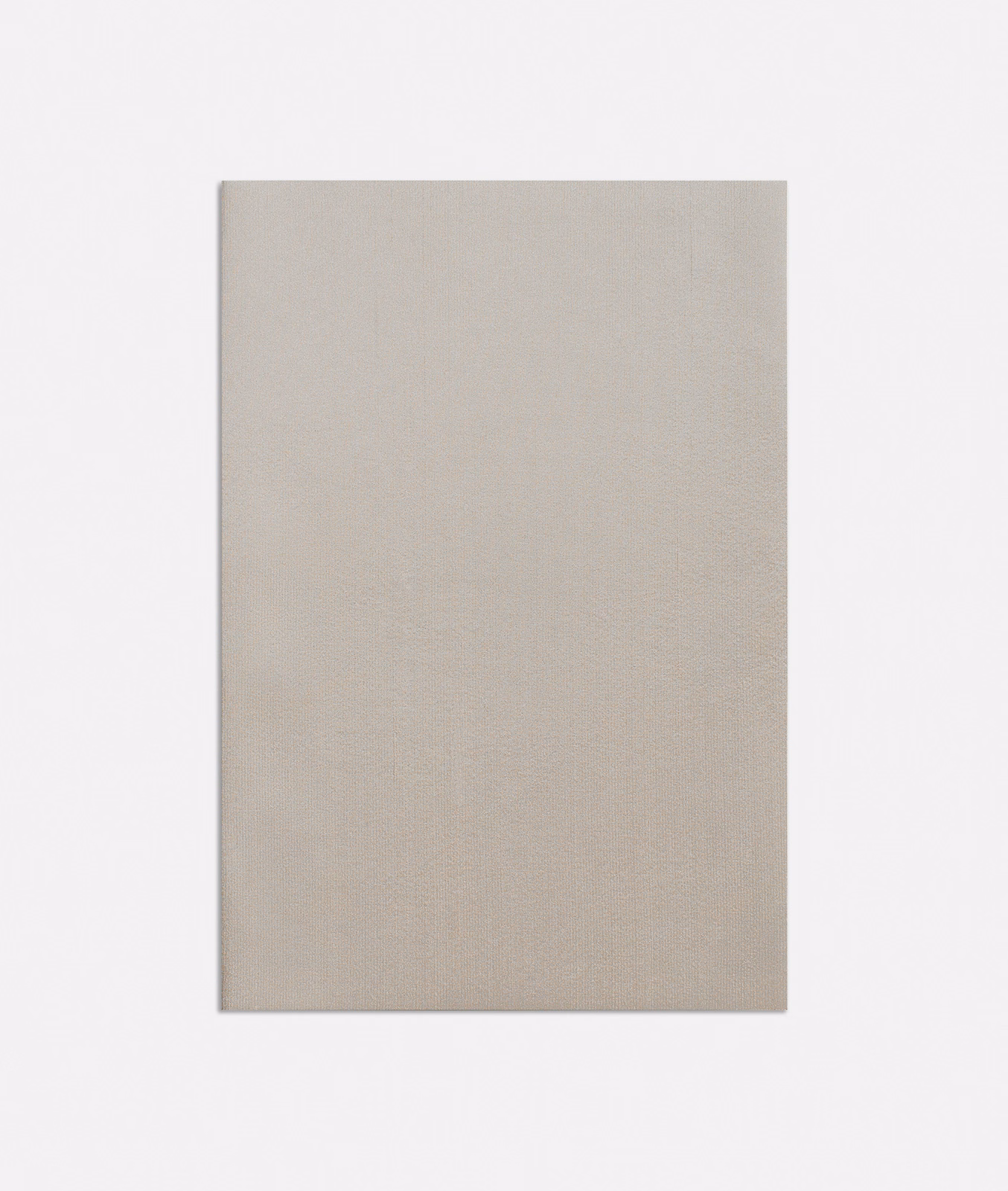 Pale pearl-taupe swatch showing a fine, subtly tonal woven curtain fabric surface