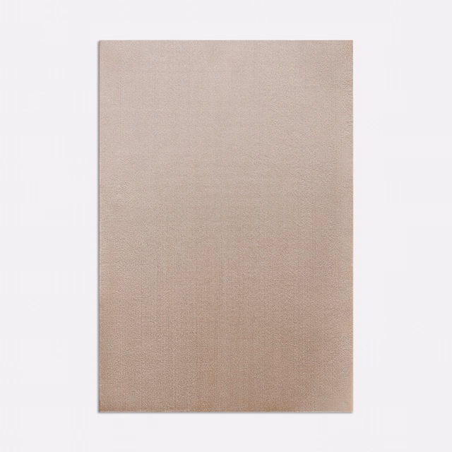 Warm rame taupe swatch with a fine, subtly vertical woven texture