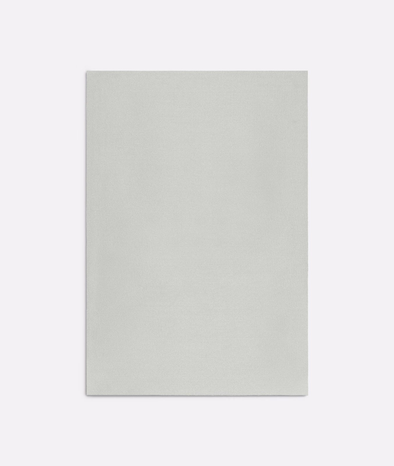 Pale silver-grey woven swatch with a soft, subtly reflective surface