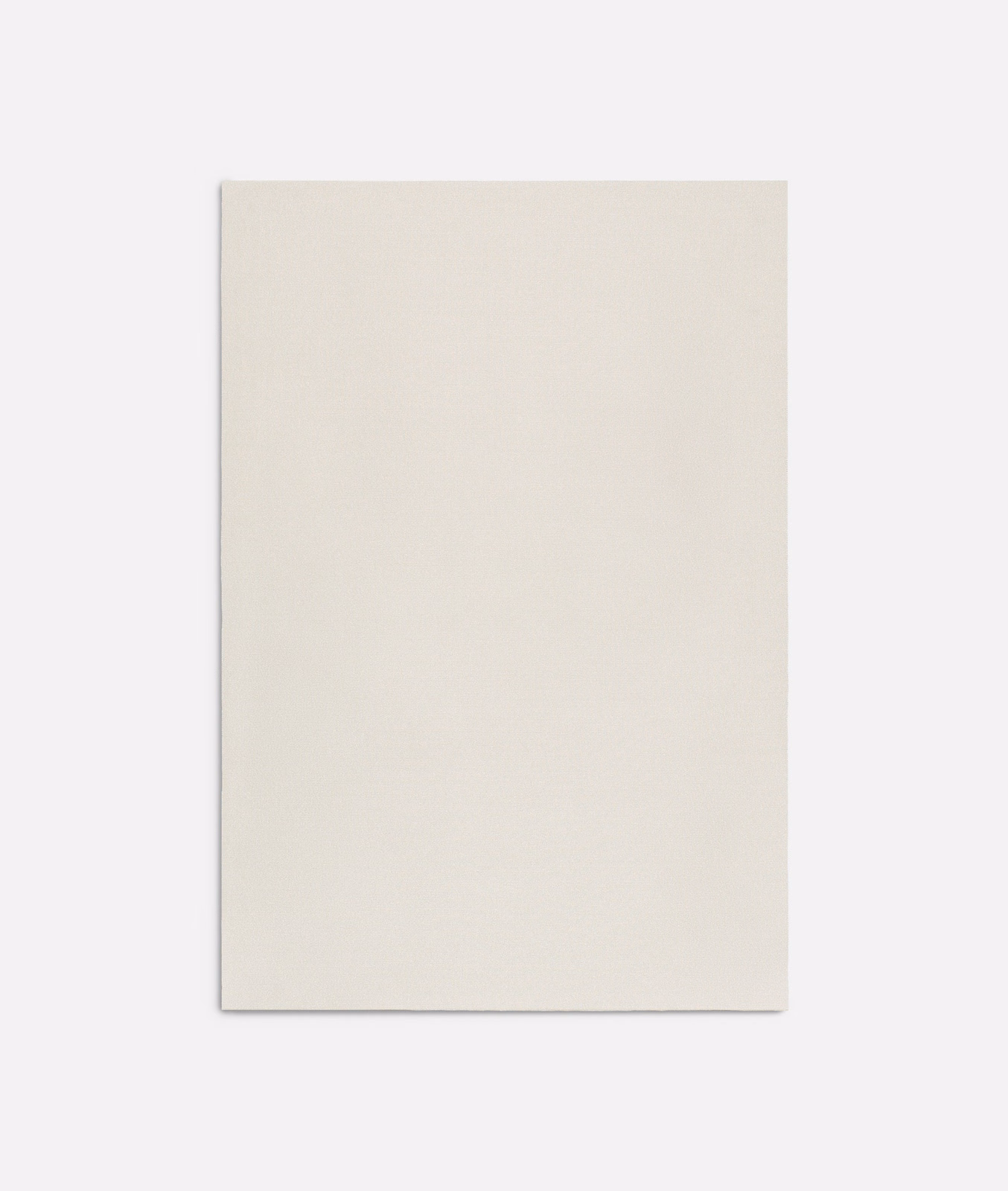 Pale ivory textile swatch with a fine, softly mottled woven surface