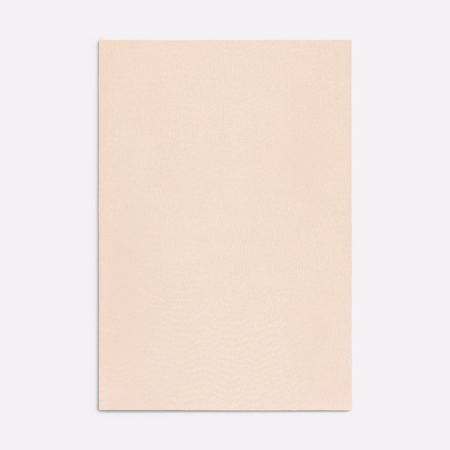 Pale blush-pink textile swatch with a fine, softly textured plain surface