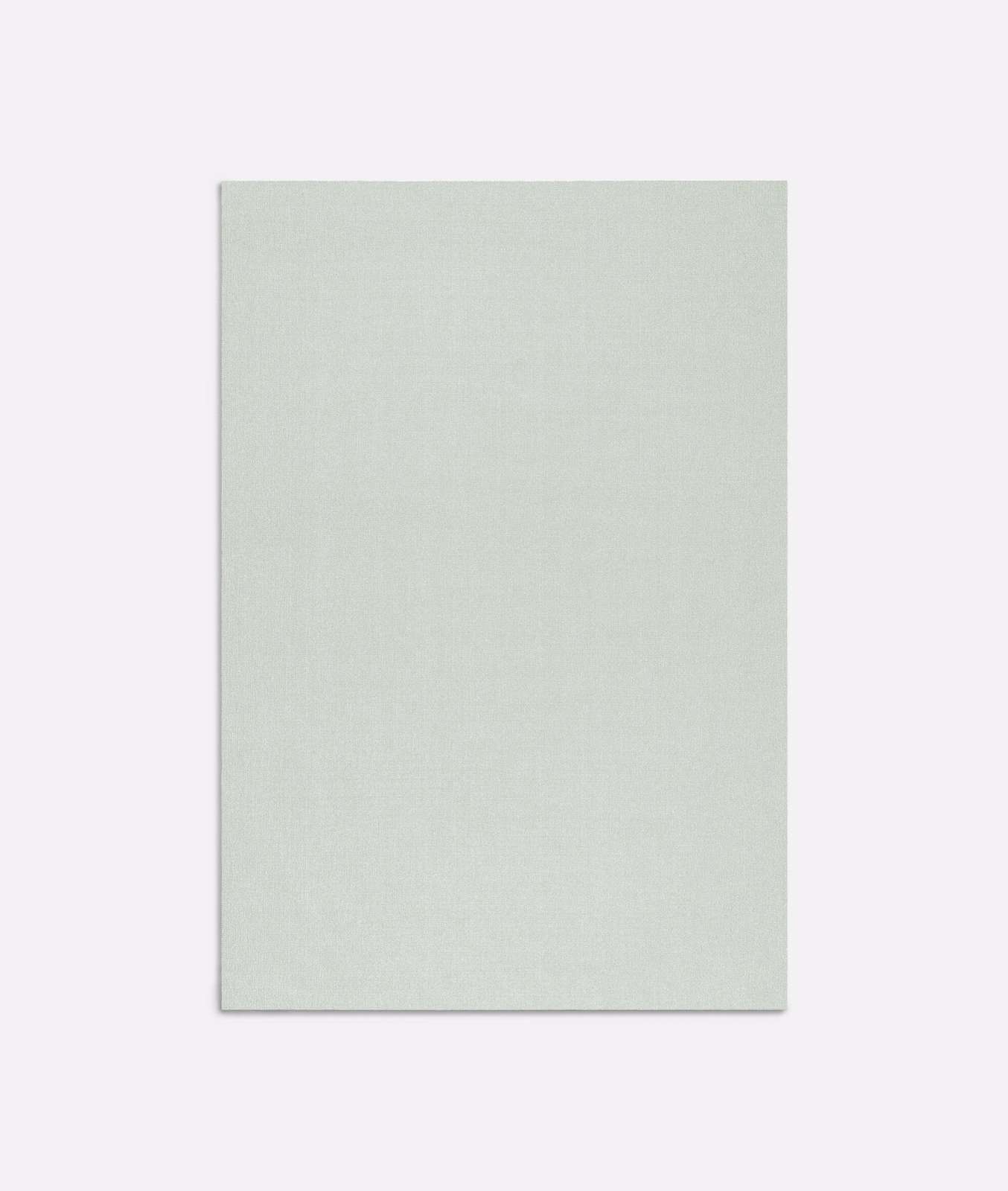 Pale sage-green curtain fabric with a fine, quiet woven texture