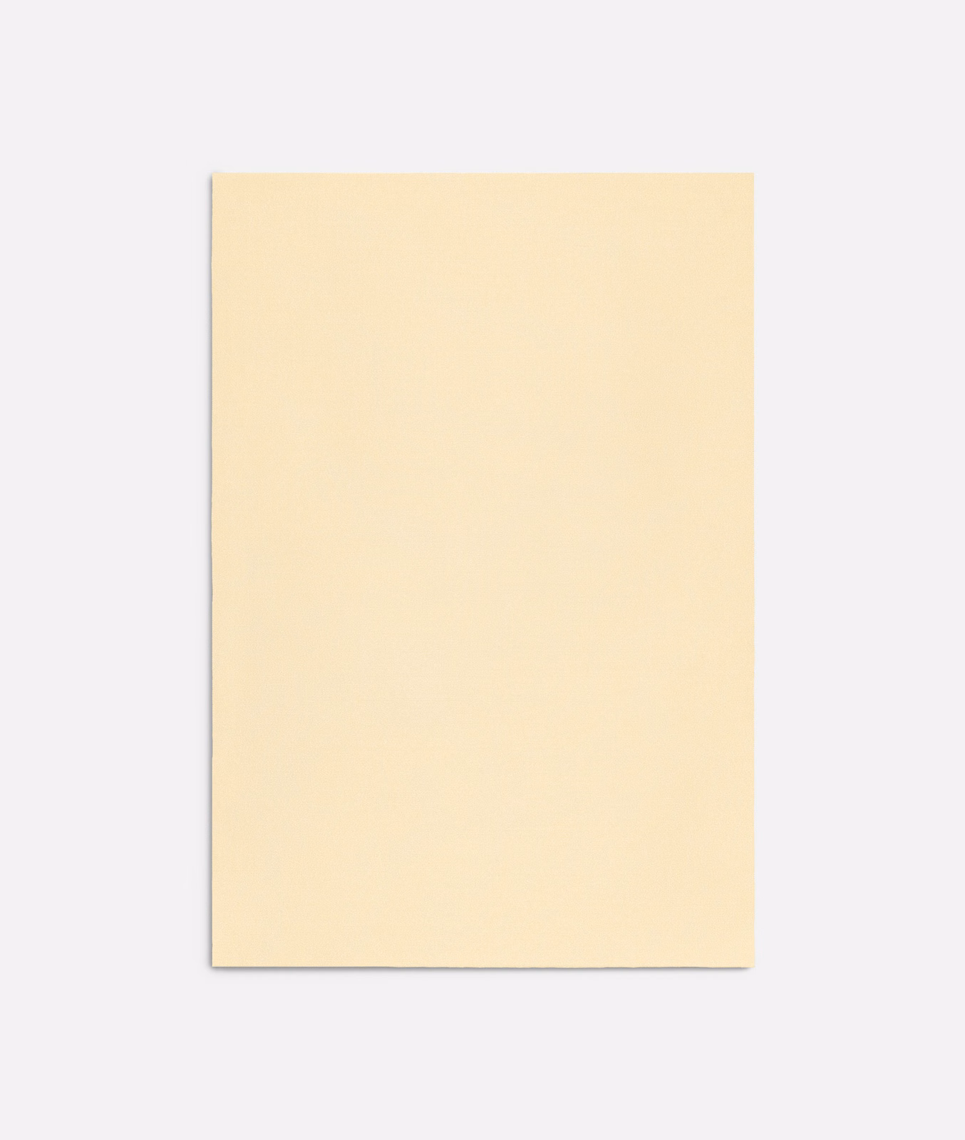 Warm buttery cream plain textile with a barely textured surface