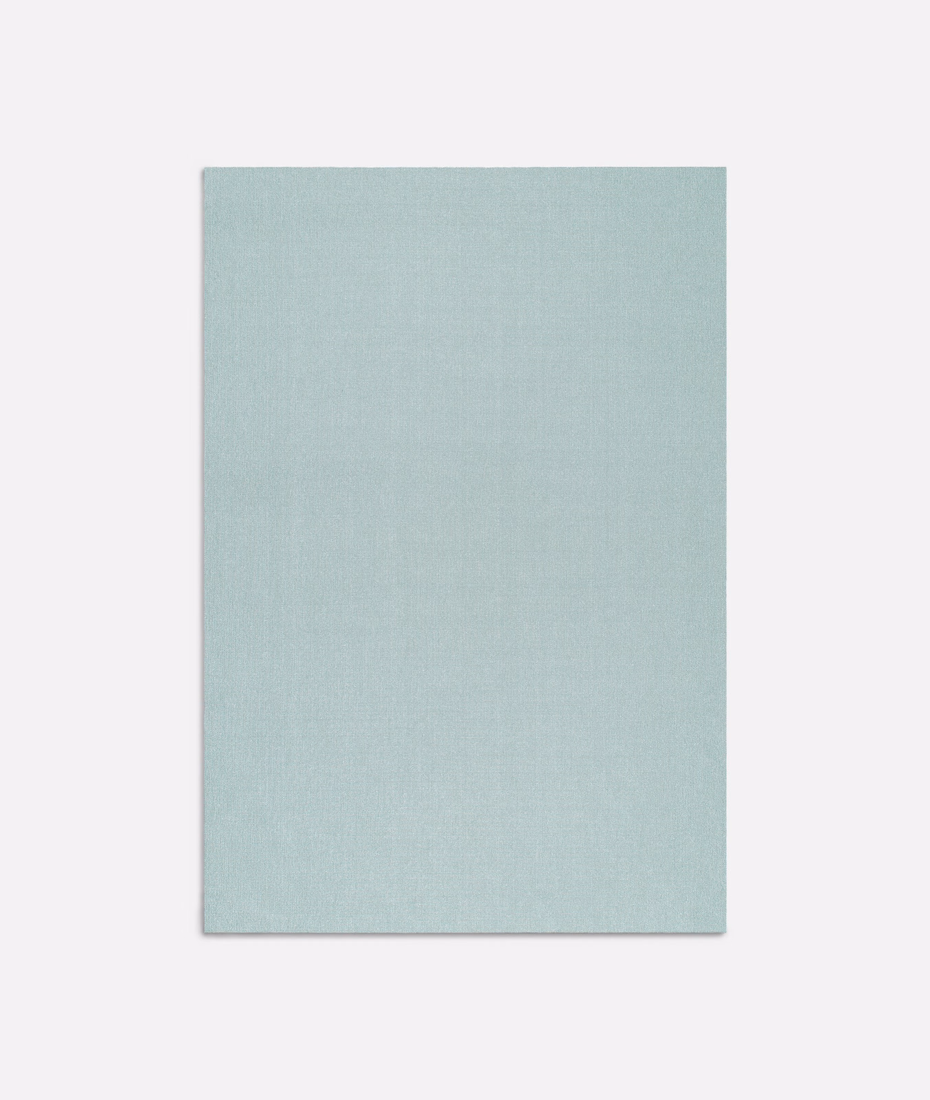 Pale blue-green Rapunzel fabric swatch with a fine, softly textured weave