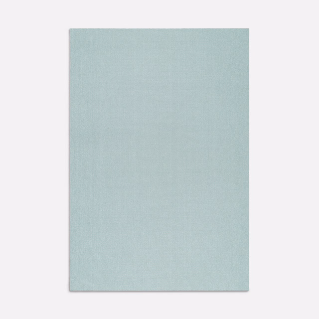Pale blue-green Rapunzel fabric swatch with a fine, softly textured weave