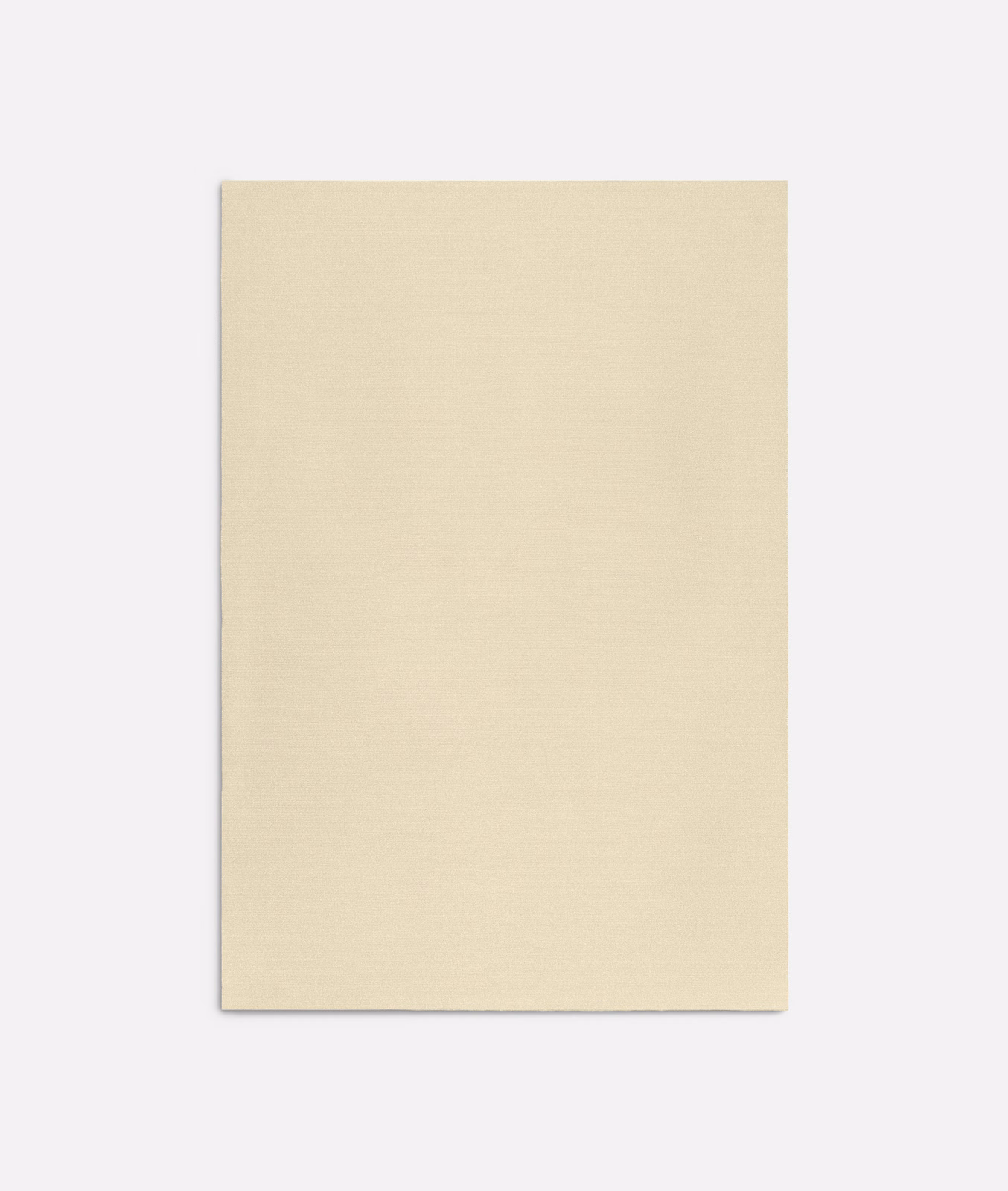 Warm crema curtain fabric with a smooth, subtly textured plain surface