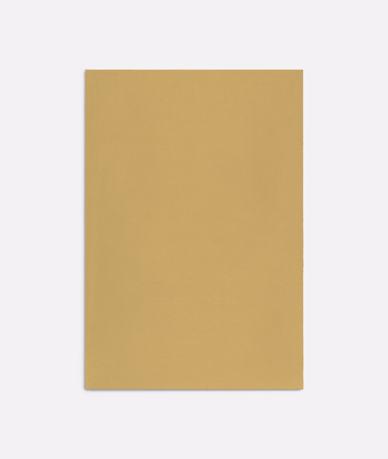 Muted dorato-gold plain swatch with a subtle fine woven texture