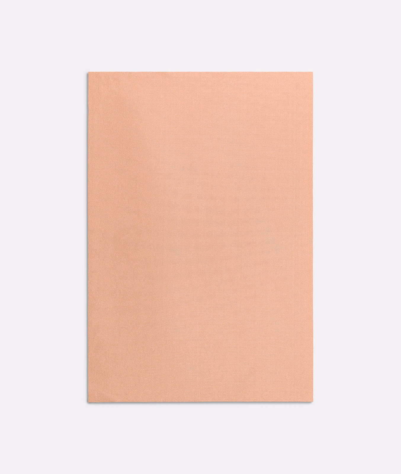 Soft melon-peach plain weave with a delicate, lightly textured surface