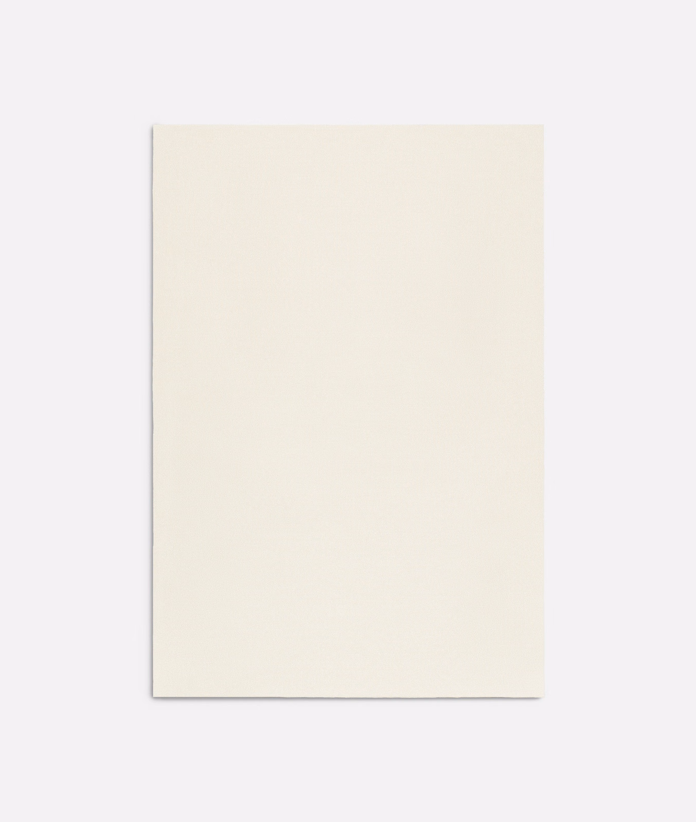 Pale ivory textile with a softly matt, nearly smooth surface