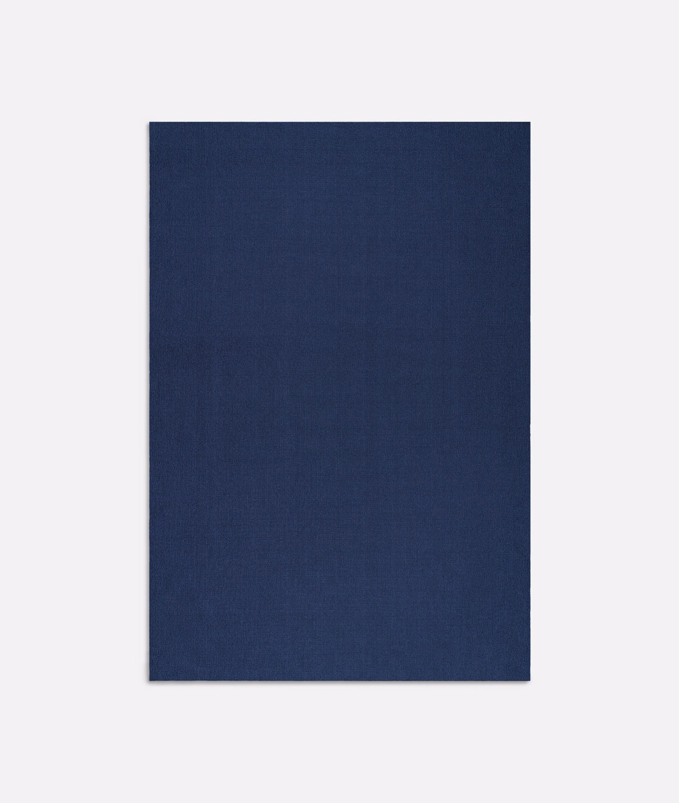 Deep navy textile with a fine, softly mottled plain weave