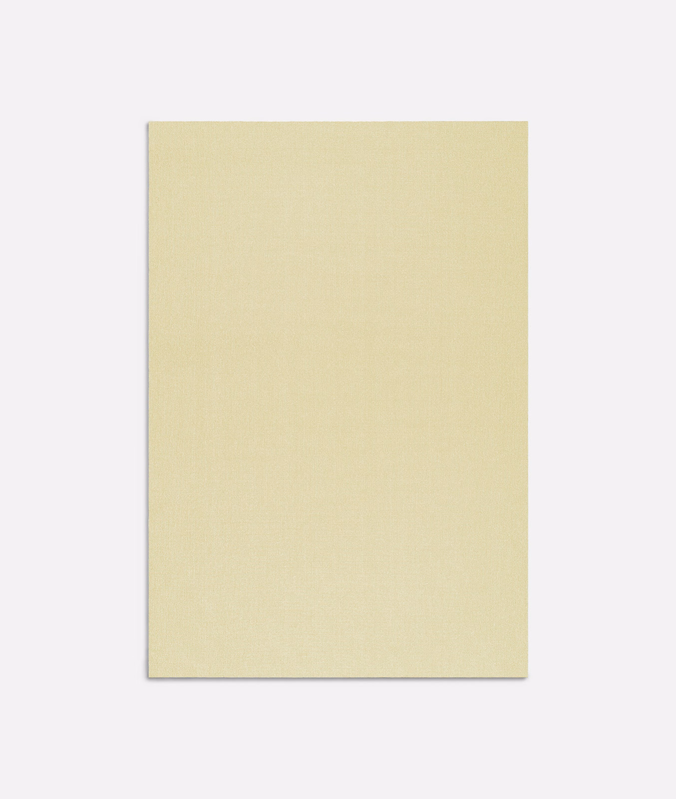 Pale straw-yellow Rapunzel fabric swatch with a fine, subtly textured woven surface