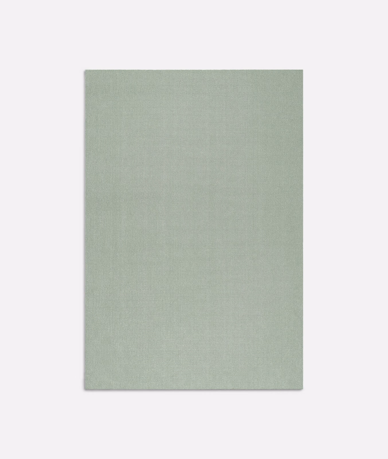 Pale sage-grey taupe curtain fabric with a fine, even woven texture