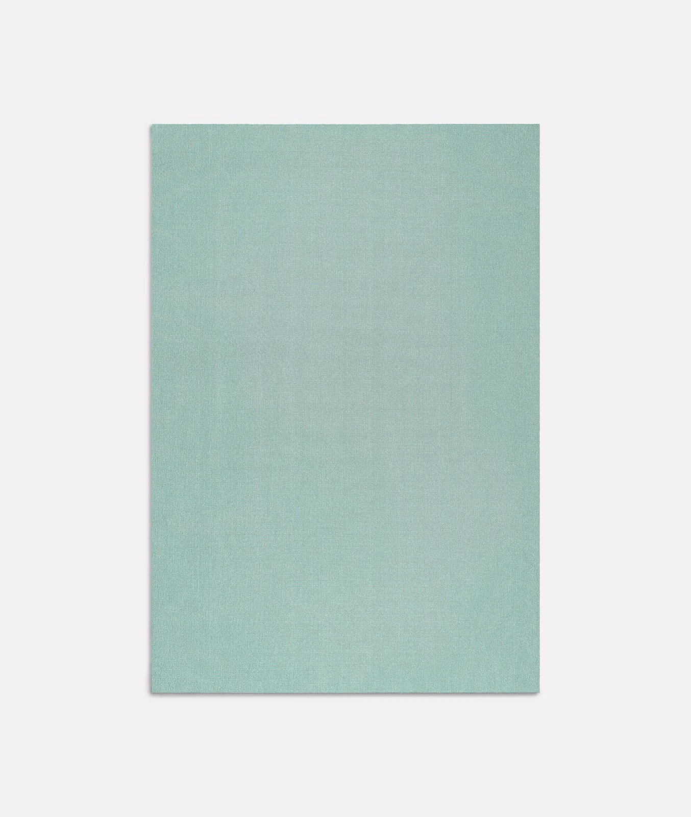 Pale mint-turquoise plain weave with a softly textured, even surface