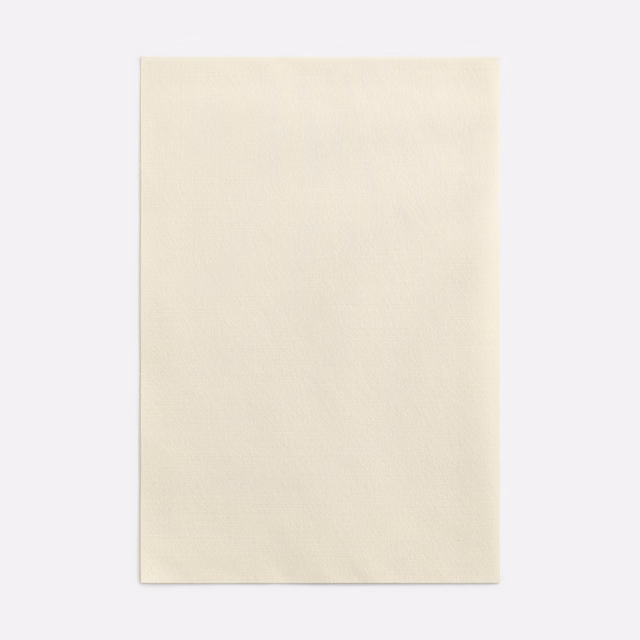Warm ivory curtain swatch with a subtly woven, low-contrast textured surface