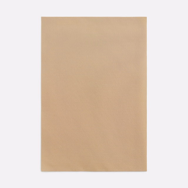 Warm camel plain curtain fabric swatch with a subtle fine woven texture