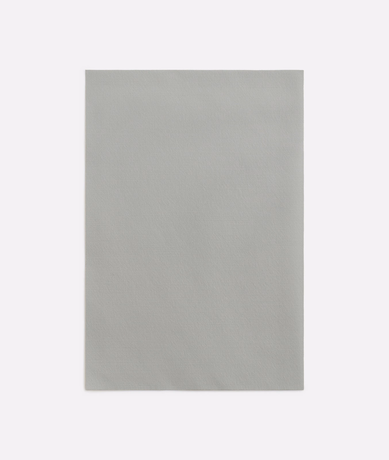Cool mouse-grey plain weave with a softly mottled, low-contrast surface