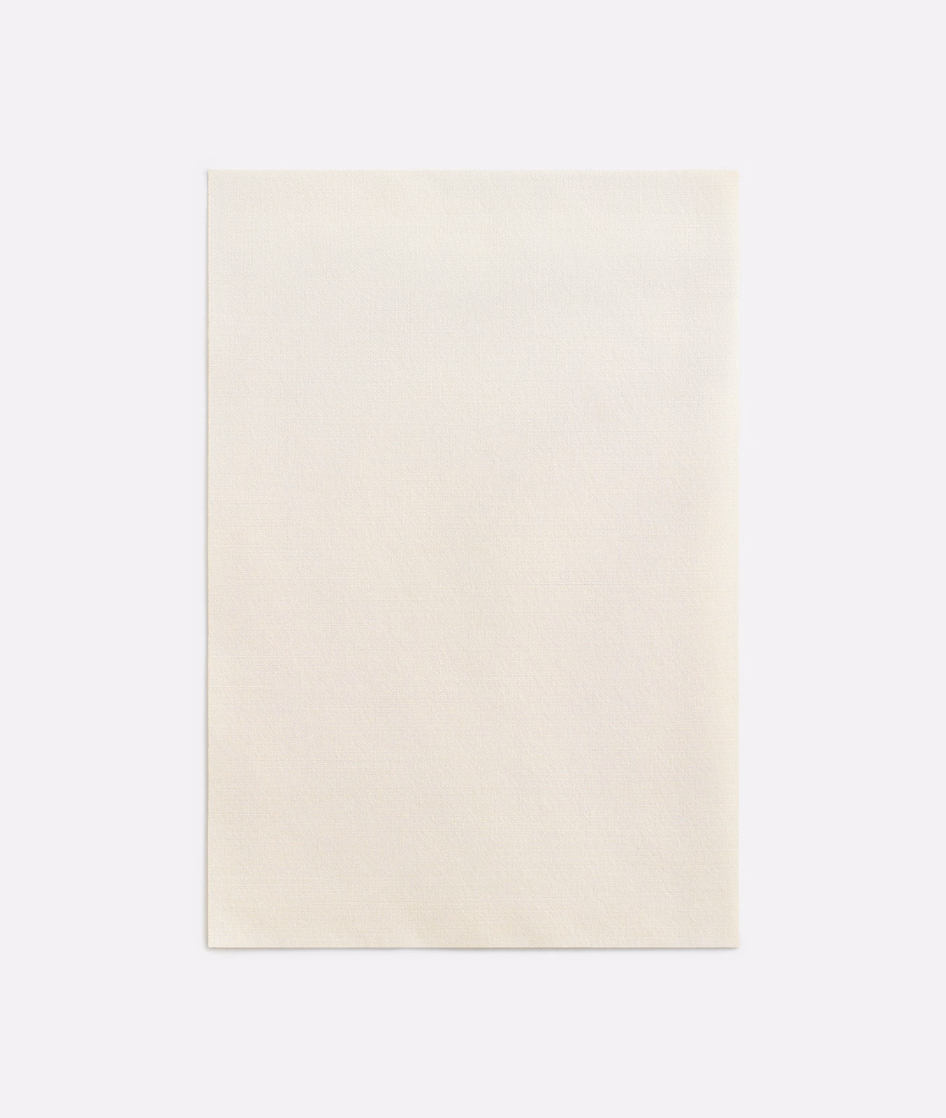 Almost-white ivory swatch with a softly brushed, subtly textured plain surface