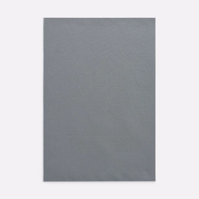 Muted grey-taupe plain weave with a fine, even crosshatch texture