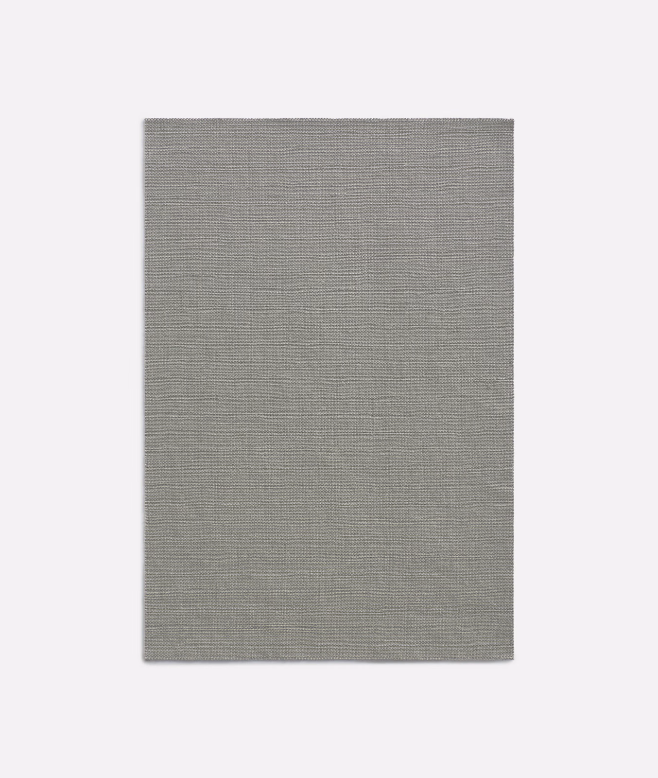 Cool mouse-grey Dedar fabric swatch showing a fine, even woven texture