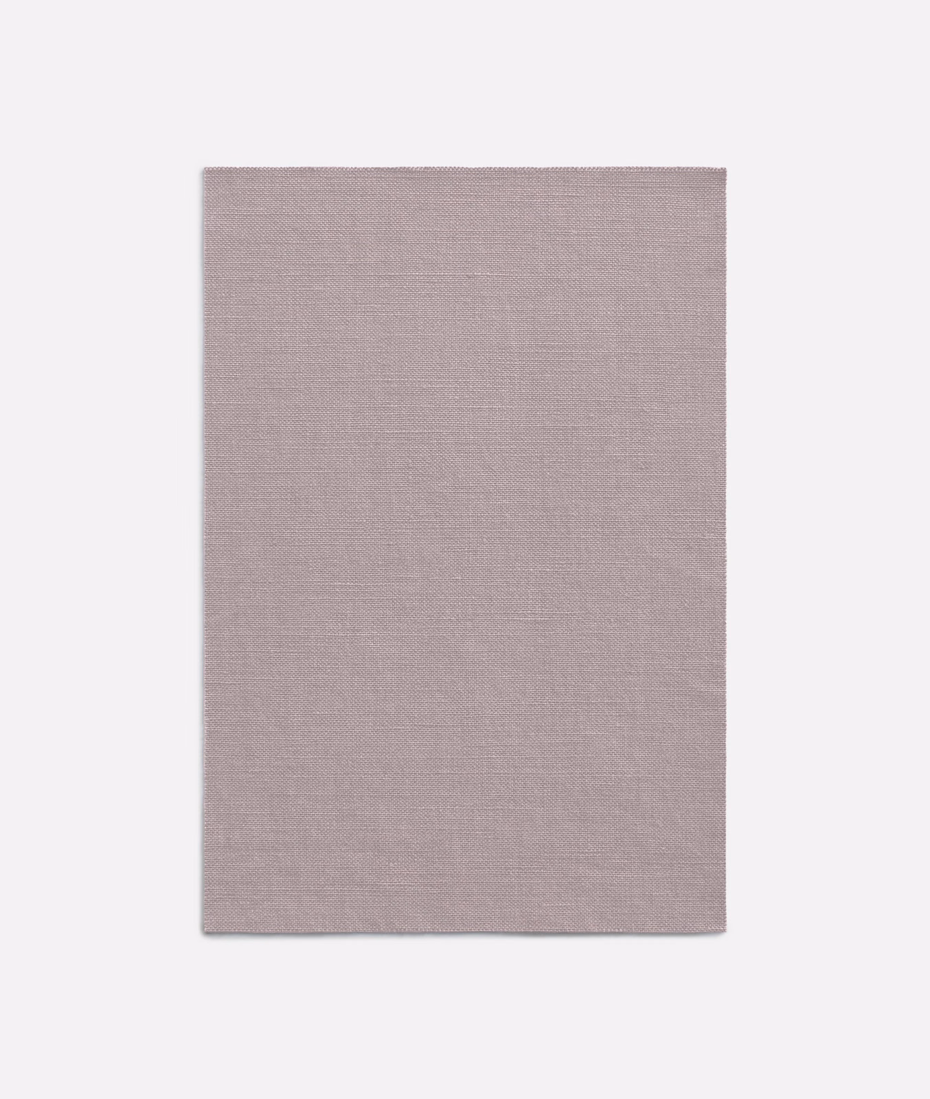 Dusty lilac plain weave with a fine, subtly crosshatched surface