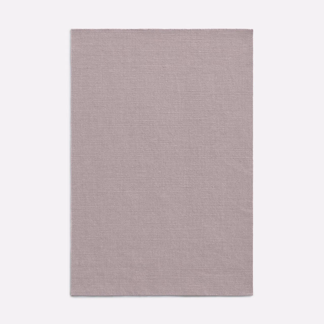 Dusty lilac plain weave with a fine, subtly crosshatched surface