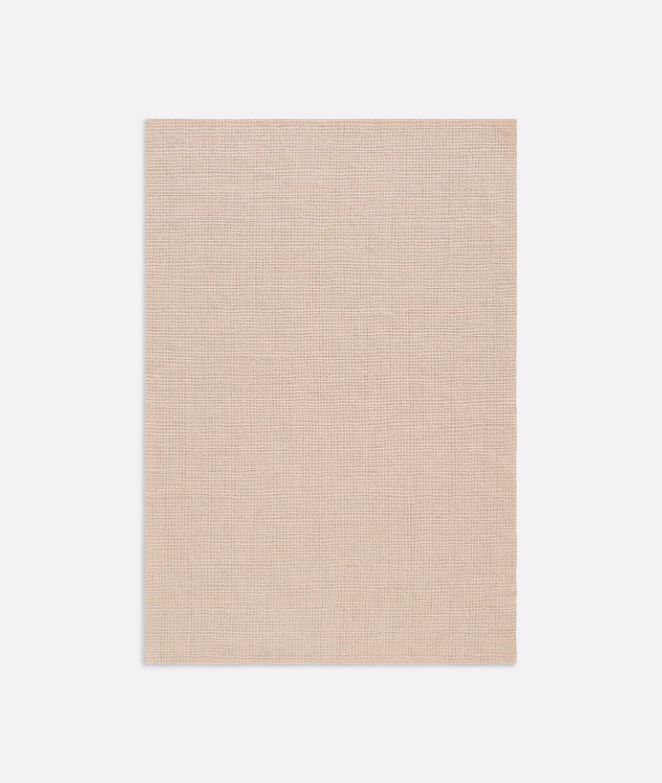 Pale nude-beige swatch showing a fine, subtly variegated plain weave