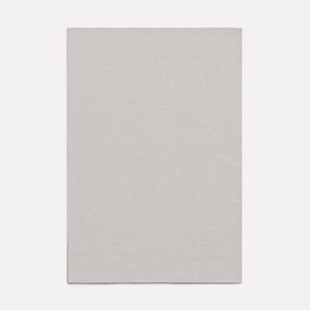 Pale warm-greige plain weave with fine horizontal texture in a flat swatch