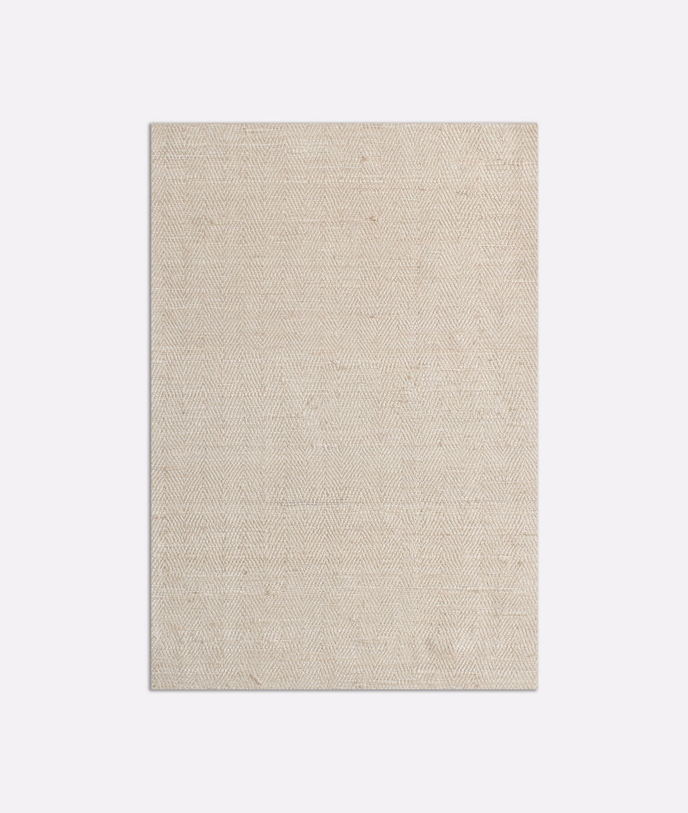 Warm ecru curtain fabric with a fine, subtly diagonal woven texture