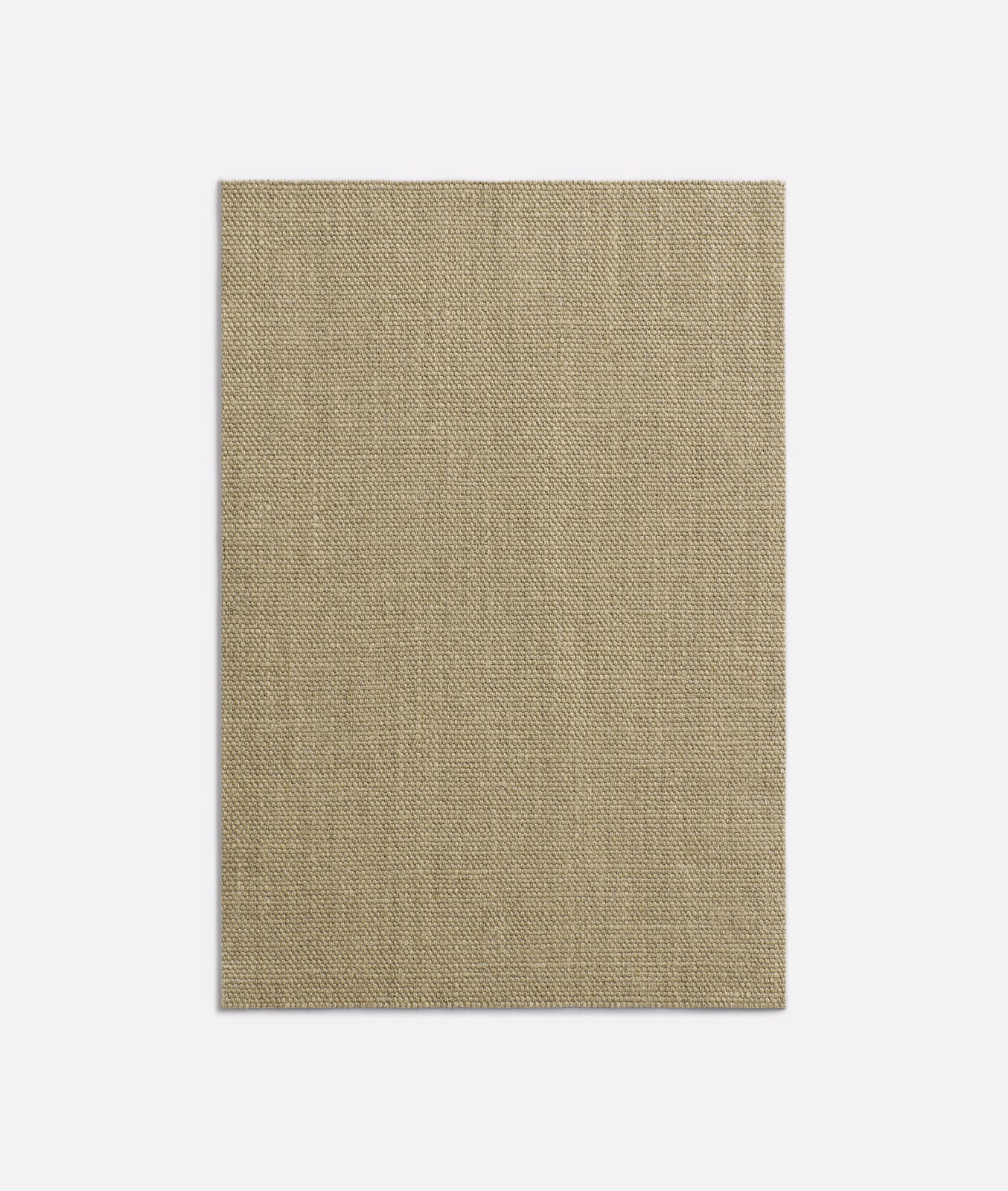 Warm flax-beige fabric swatch with a fine, tightly woven crosshatch texture